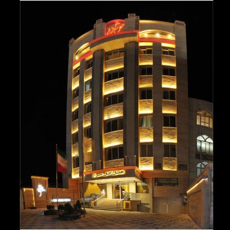 نمای هتل هتل گل سرخ مشهد